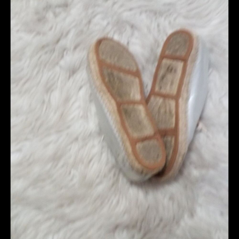 Sam Elderman Silver Lillian Espadrilles S - image 5